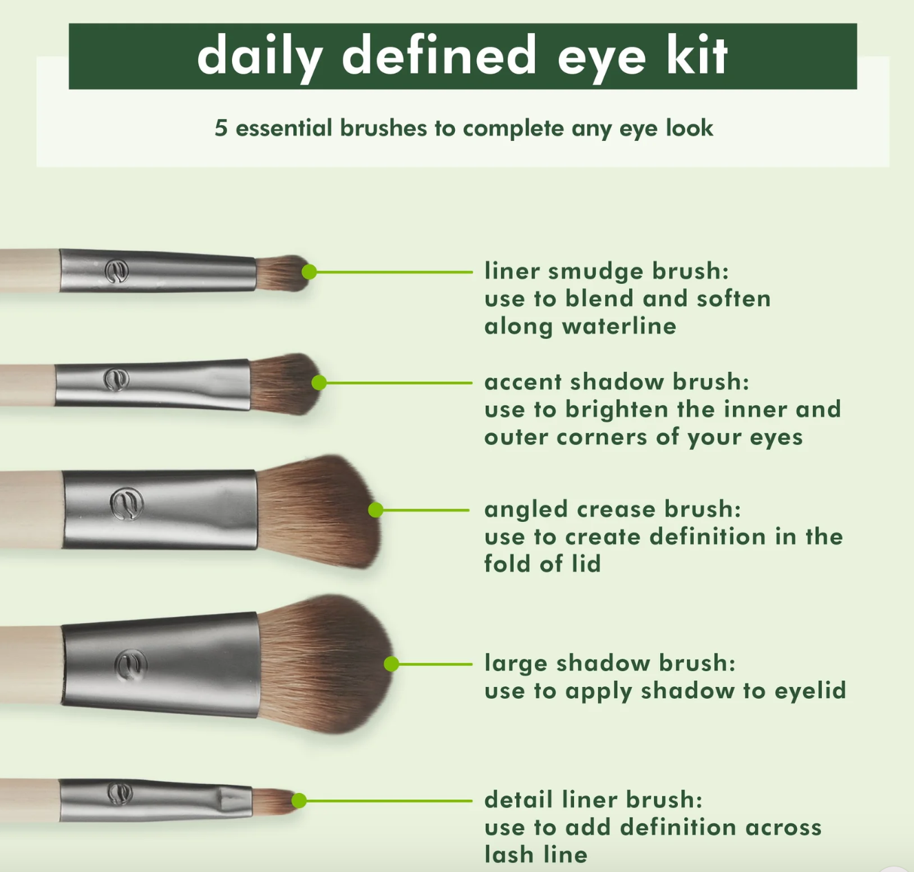 Daily Defined Eye Makeup de EcoTools