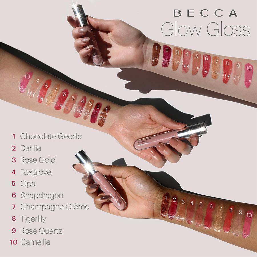 Becca - Glow Gloss Lipstick - Color: Camellia